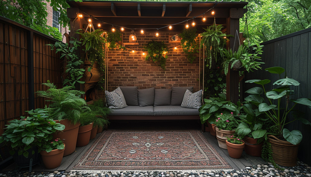 Aménagement - 5 astuces pour intégrer un coin détente dans un petit jardin urbain