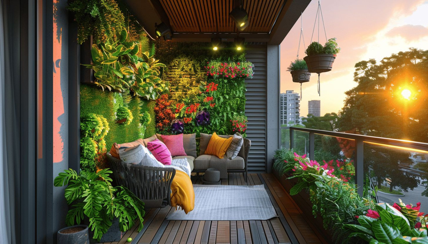 Optimisation de balcon petite surface idées pour un espace vert urbain